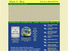 Tablet Screenshot of mariebost.com